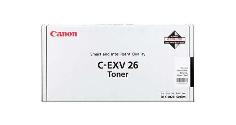 C-EXV 26 Toner Black - Cartuccia Toner Tamburo - Durata 6000 pagine copertura 5% Compatibilit iRC 1021i / 1028i Packaging 1 - 20 - Neuf