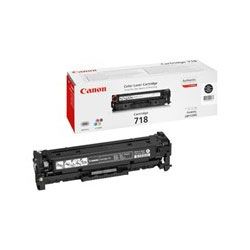 Toner noir d'origine Canon 718 - 2662B002Aa [Pag-3400] - Neuf