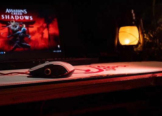 Lexip Initiate Bundle ratón Juego mano derecha USB tipo A Óptico 12000 DPI