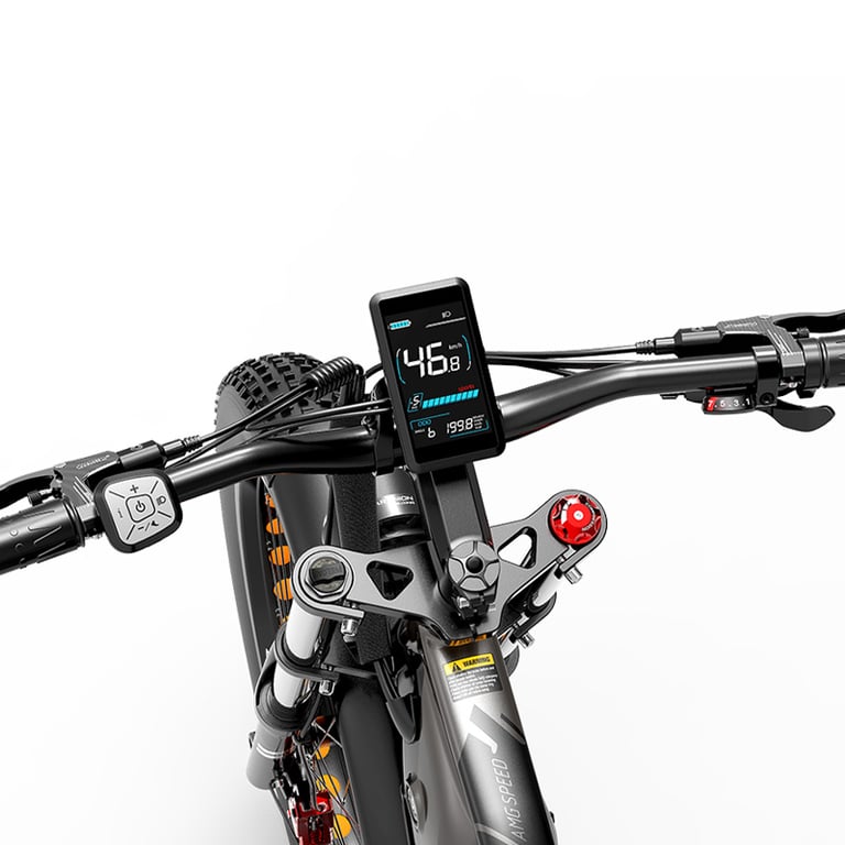 VTT Électrique Dukawey Silvertip8 – Moteur 1000 W, Batterie 52 V 20 Ah - vue 2
