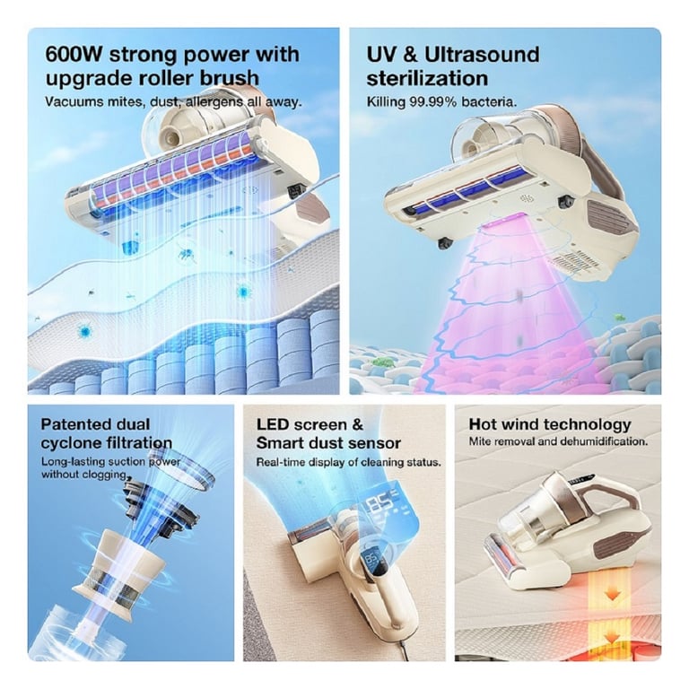 Aspirateur anti acariens JIMMY BX6 Lite - vue 4