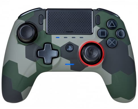 Asymmetric Wireless Controller Camo - Manette PS4 - Verte - Manettes PS4 -  Playstation 4