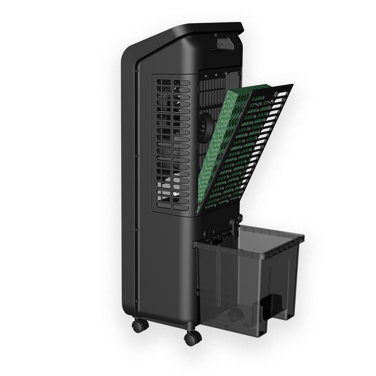 Clean Air optima Rafraîchisseur d'air humidificateur d'air et ventilateur circulateur 3 en 1 CA Neuf - vue 3