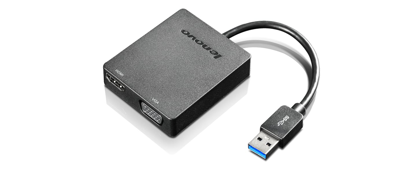 Lenovo Adaptateur Vidéo Externe USB 3.0 - vue 2