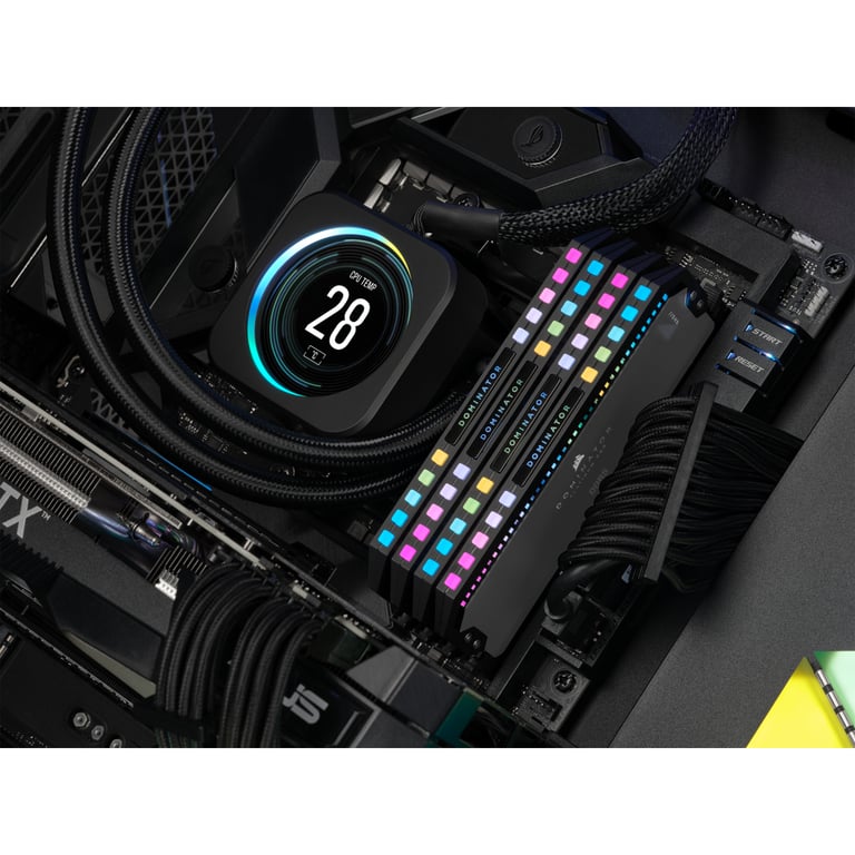 Corsair Dominator CMT64GX5M2B5600Z40K module de mémoire 2 x DDR5 5600 MHz Neuf - vue 7