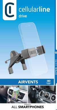 Cellularline 8018080469305 Supporto passivo per cellulare/smartphone Nero
