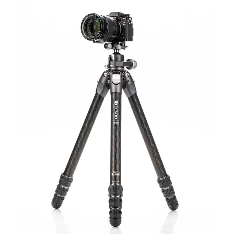 Trépied BENRO 1140028 – Carbone, Charge max 18 kg - vue 5