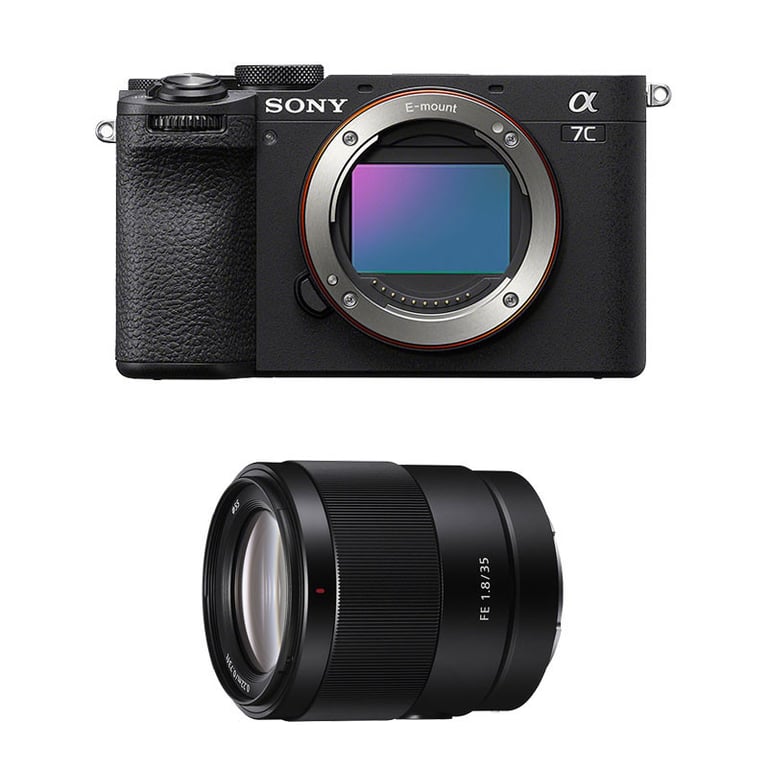SONY ALPHA 7C II + FE 35mm f1.8 Neuf - vue 5
