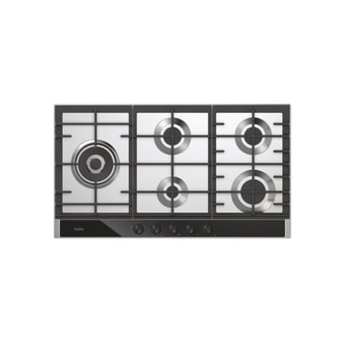 Haier Series 6 HAHG9WL38WX/1 Acero inoxidable Integrado 90 cm Gas 5 zona(s)
