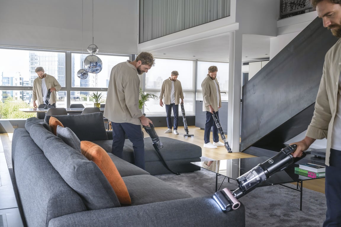 Hoover HFX10P 011 Aspirateur balai Batterie Sec EPA Sans sac 1 2 4 Ah Neuf - vue 2