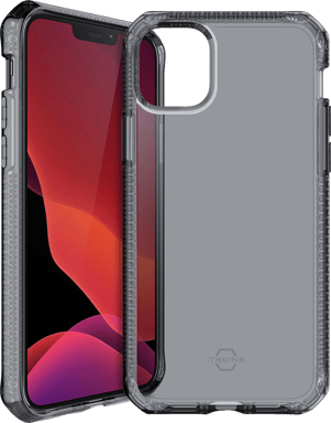 Custodia rinforzata iPhone 12 / 12 Pro Spectrum Clear Itskins Grey