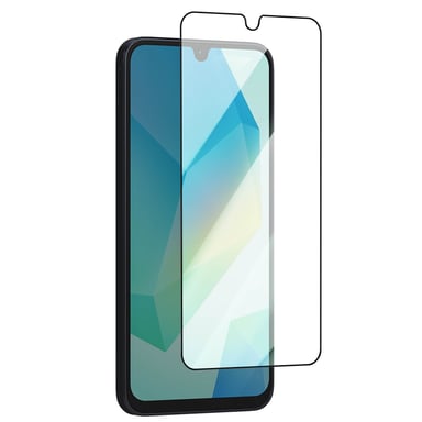 Akashi Verre Trempé pour Galaxy A16 Dureté 9H Anti-rayures Total Cover Noir