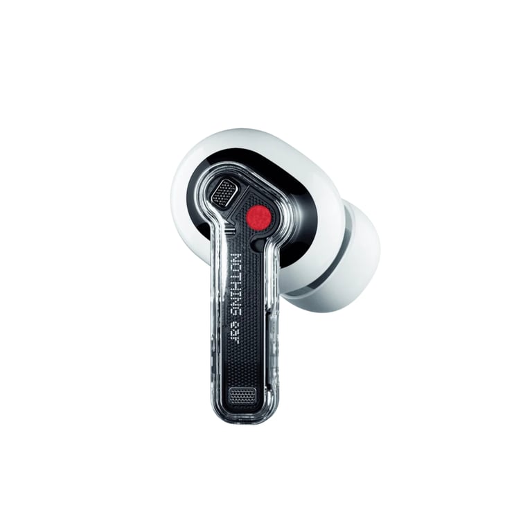 Nothing Ear Casque True Wireless Stereo (TWS) Ecouteurs Appels/Musique USB Type-C Bluetooth Transparent, Blanc - Neuf