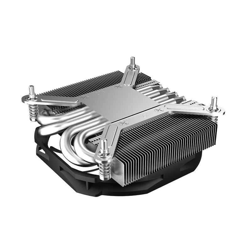 Akasa ALUCIA H4i Processeur Refroidisseur d'air 9,2 cm Noir 1 pièce(s) - Neuf