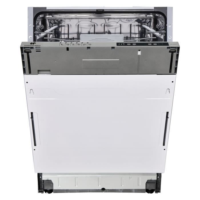 Lave vaisselle encastrable CONTINENTAL EDISON CELV1245FI 12 couverts Largeur 59 8 cm Classe D 45 dB - vue 9