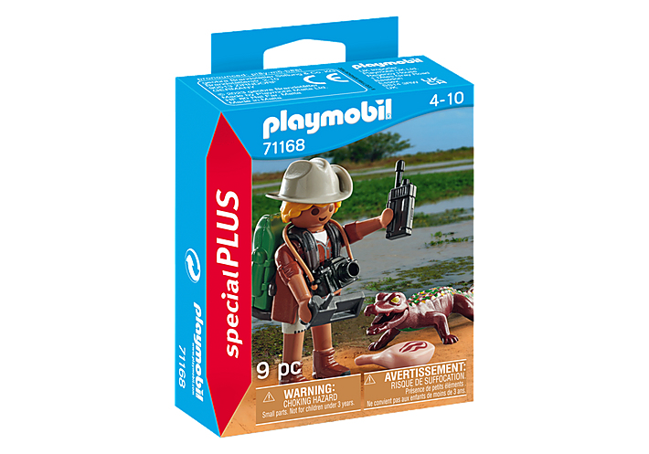 Explorateur Et Alligator Playmobil La Boîte