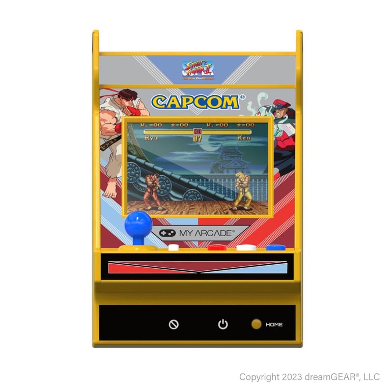 My Arcade Super Street Fighter II Nano Player Pro console de jeux portables 6 1 cm 2.4 Neuf - vue 2