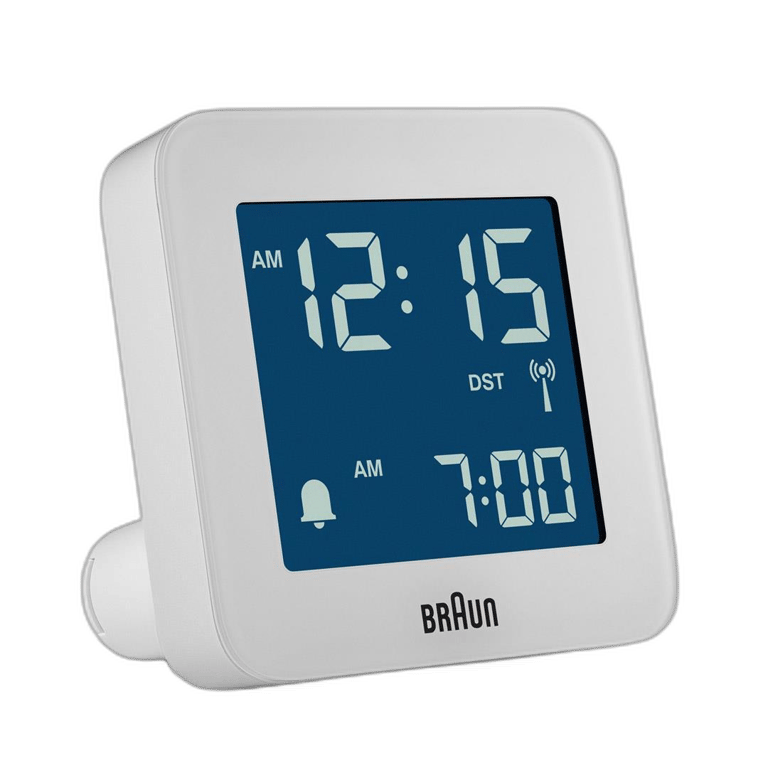 Réveil Radio-Piloté Braun BC 09 W-DCF – Numérique, Écran LCD - vue 4