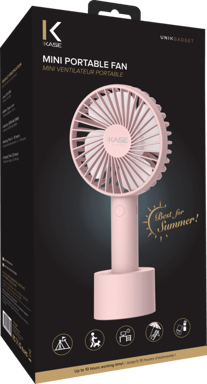 Mini Ventilateur Portable, Rose Sable