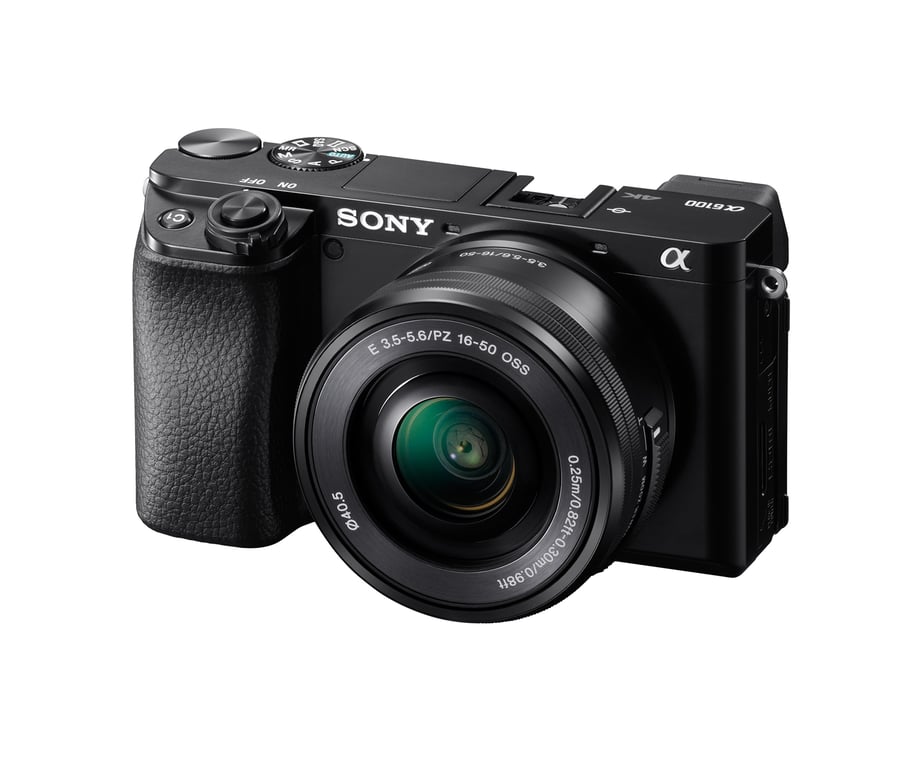 SonyAlpha 6100 MILC 24,2 MP CMOS 6000 x 40000 pixels Noir - Neuf