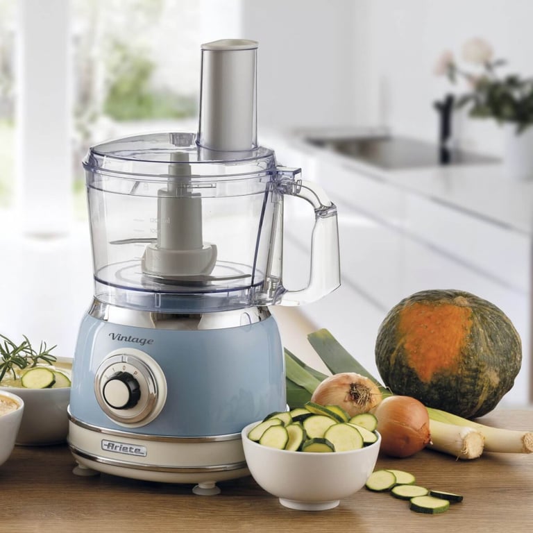 Robot de cuisine Ariete Vintage Line 1781/05 1000W Bleu - Neuf