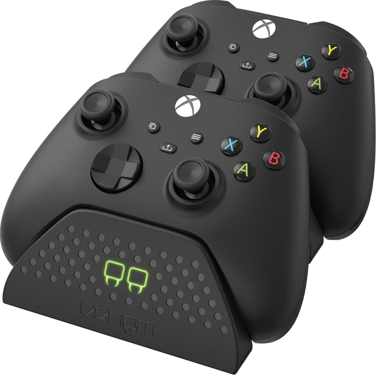 Venom Double station de chargement avec 2 batteries rechargeables - Noir - Xbox Series/Xbox One