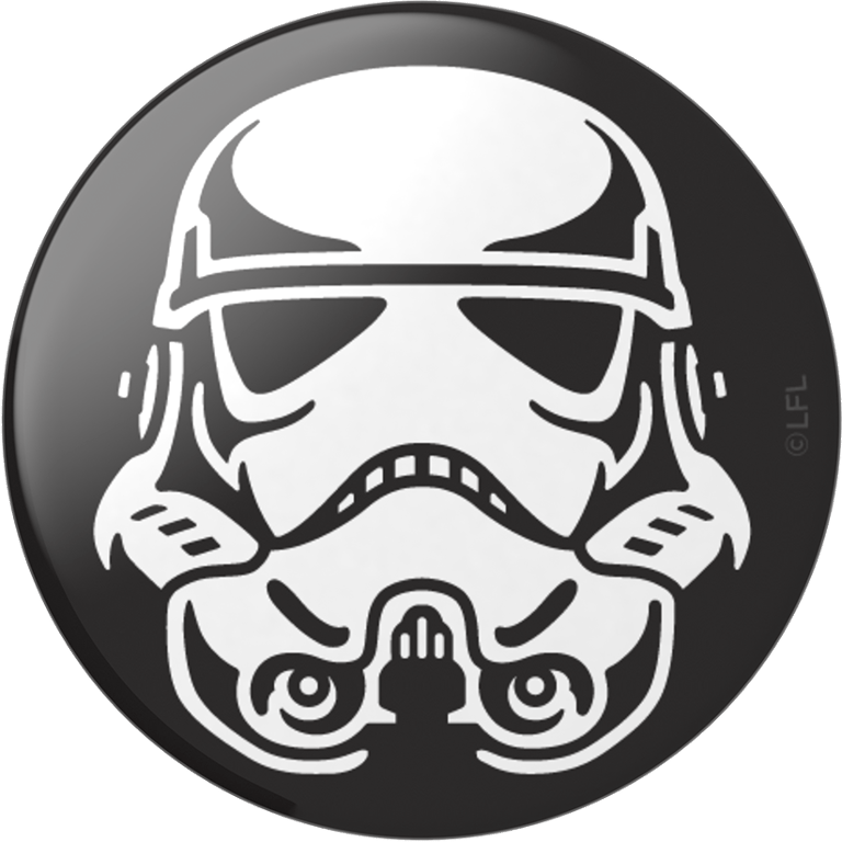 PopSockets Grip Stormtrooper Icon black/white