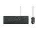 Kensington KM100 EQ tastiera Mouse incluso Ufficio USB AZERTY Francese Nero