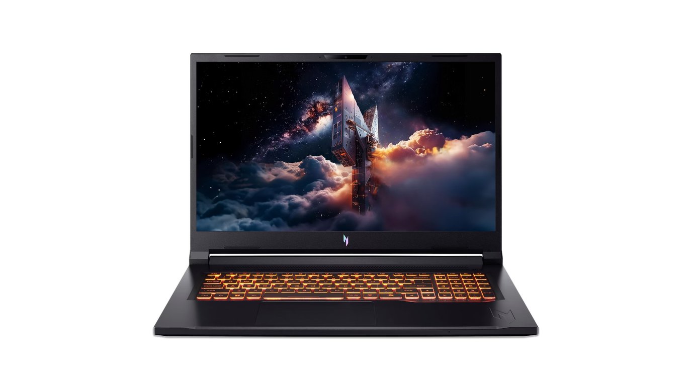 PC Portable Gamer ACER Nitro V 17 AI ANV17 61 R0QC Sans Windows 17 3 FHD IPS 144Hz RTX 4050 Ryzen AI 5 340 RAM SSD - vue 3