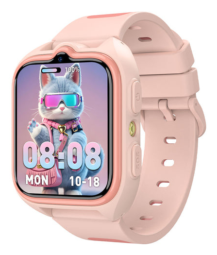 Blackview Z30 Montre connectée pour enfants avec lampe torche LED 1 75 pouce GPS + LBS + Wi Fi positionnement IA appels vidéo 4G - vue 2