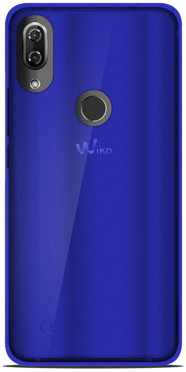 Coque silicone unie compatible Givré Bleu Wiko View 2 Pro