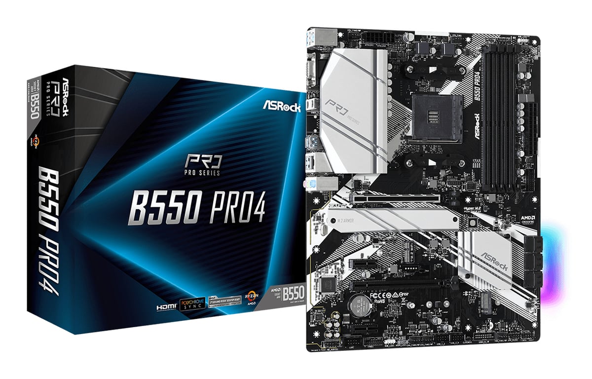 Asrock B550 Pro4 Carte Mère