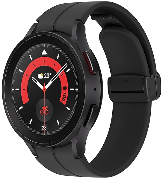Samsung Galaxy Watch5 Pro 3,56 cm (1.4 ) Super AMOLED 45 mm 4G Noir GPS (satellite)