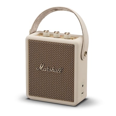 Marshall Stockwell III Crème - Altoparlante Bluetooth 65W impermeabile