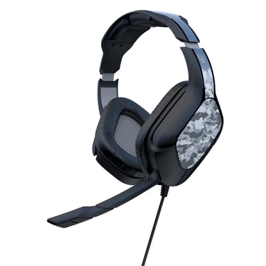 Gioteck HC2 Auriculares Alámbrico Diadema Juego Negro, Gris