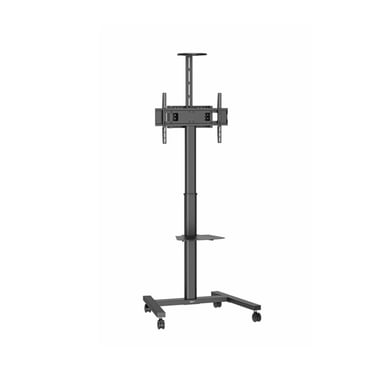 Support a roulettes non motorisé fixe Essential T1031 VESA max 600x400 de 32 à 50 pouces charge max 50 kg fournit avec support camera support PC portable