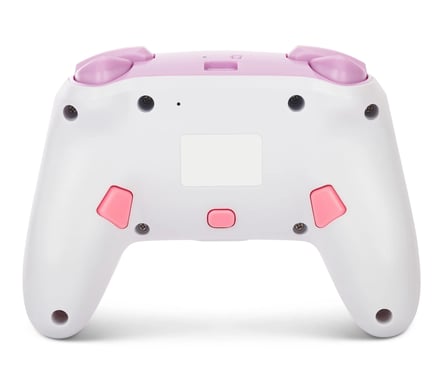 PowerA NSGP0255-01 mando y volante Rosa Bluetooth Gamepad Nintendo Switch, Nintendo Switch Lite, Nintendo Switch OLED