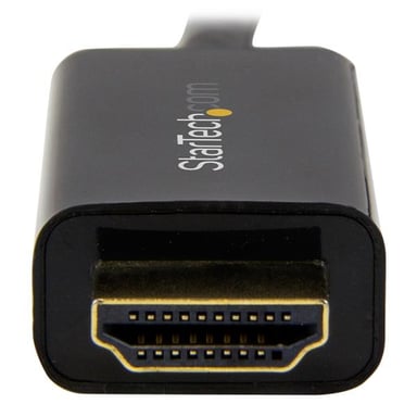 StarTech.com Cavo da DisplayPort a HDMI 5m - 4K 30Hz - Adattatore da DP a HDMI - Convertitore da DP 1.2 a monitor HDMI - Connettore di blocco DP - Cavo passivo da DP a HDMI