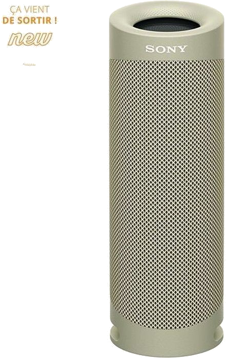 SONY SRS-XB23 Enceinte Bluetooth - Autonomie 12h - Splash proof - Taupe