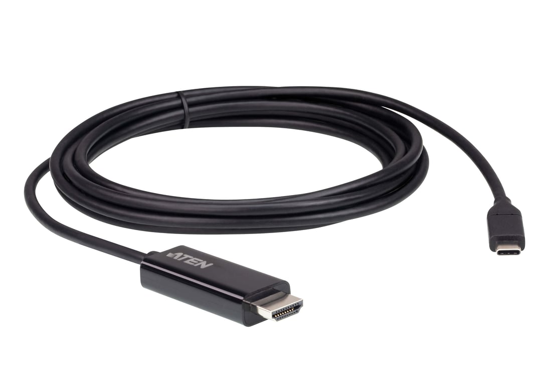 ATEN Convertisseur USB-C à HDMI 4K (2,7 M) - Neuf
