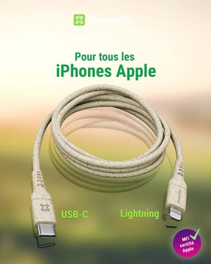 Cable ECO Lightning a USB-C