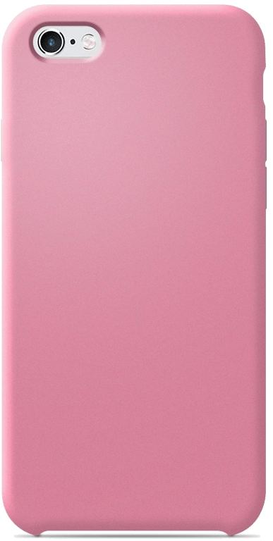 Coque silicone unie compatible Soft Touch Rose Apple iPhone 6 iPhone 6S
