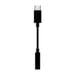 AISENS A109-0385 câble de téléphone portable Noir 0,15 m USB C 3,5 mm