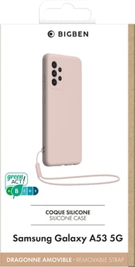 Bigben Connected COVDRAGGA535GP coque de protection pour téléphones portables Rose Samsung G A53 5G