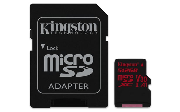 Kingston Technology Canvas React 512 GB MicroSDHC UHS-I Clase 10