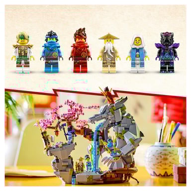LEGO® NINJAGO® Santuario della Roccia del Drago 71819 - Set di costruzione epico