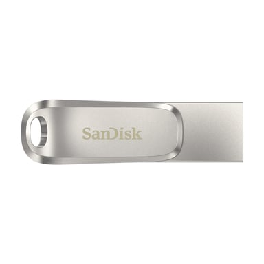 SanDisk Ultra Dual Drive Luxe lecteur USB flash 512 Go USB Type-A / USB Type-C 3.2 Gen 1 (3.1 Gen 1) Acier inoxydable