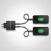 OtterBox EU Wall Charger 50W - 1X USB-C 30W + 1X USB-C 20W USB-PD, noir