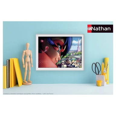 Puzzle Nathan 60 pièces - Ladybug Miraculeuse pour enfants