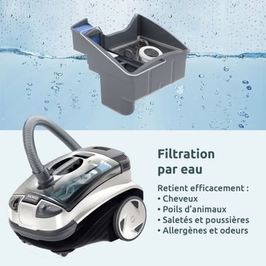 Aspirapolvere distaccatore 2 in 1 - THOMAS - Aquatic Panda - 1700W max - 83 dB(A)